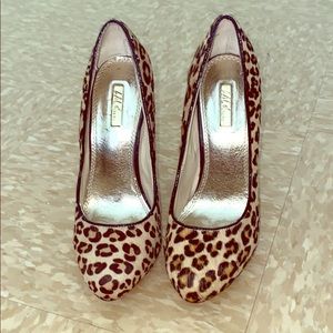 Leopard print heels